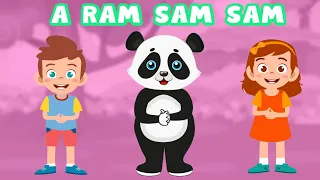 A Ram Sam Sam Şarkısı - Eğitici Bebek Şarkıları - Çizgi Film