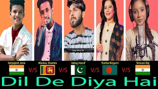 Dil De Diya Hai | Battle By - Satyajeet Jena, Maduu Shanka, Vahaj Hanif, Tosiba Begum & Simran Raj |