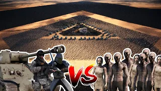 18,000 Knights and Soldiers VS 1,500,000 Zombies! Ultimate Epic Battle Simulator 2 | UEBS 2