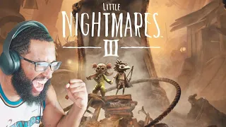 DID YALL SEE THIS COMING!?!? // LITTLE NIGHTMARES III TRAILER REACTION