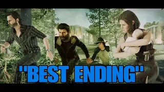 The Walking Dead Destinies Best Ending - Everyone live