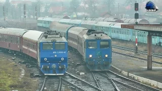 Activitate Feroviara in Gara Oradea - Rail Activity in Oradea Station - 27 January 2015