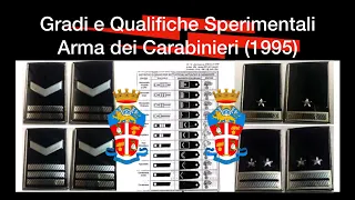 Gradi e Qualifiche Sperimentali Arma dei Carabinieri (1995)