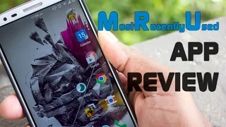 MRU Widget  (Most Recently Used Apps) - App Review