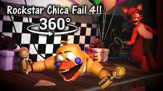 360°| ROCKSTAR CHICA FAIL 4!! - FNAF6/FFPS fail [SFM] (VR Compatible)