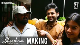 Bheeshma Movie Making | Nithiin, Rashmika | Venky Kudumula | #BheeshmaOnFeb21st