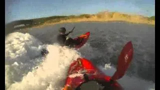 Saunton Sands Surf Kayaking 2014