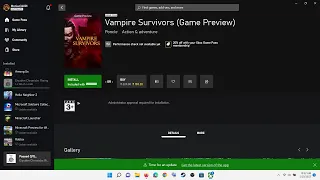 Fix Vampire Survivors Not Installing On Xbox App/Microsoft Store On Windows 10/11