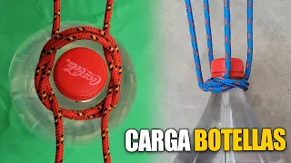 Nudo para cargar botellas ( knot to carry bottle )