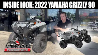 INSIDE LOOK:  2022 YAMAHA GRIZZLY 90 YOUTH ATV!