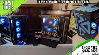 InWin Mod Free PC And POC Series Case Showcased At CES 2023