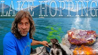 Lakeside Camping Fishing Swimming Adventure | Hot Rock Cooking | Mission to Break Bad Luck Spell