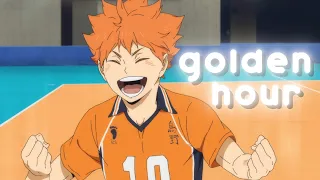 Golden Hour 🌟 | Haikyuu!! | AMV/EDIT