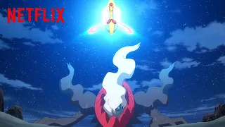 Cresselia & Darkrai Battle 🌙 Pokémon Master Journeys | Netflix After School