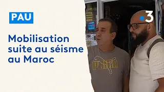 Pau: mobilisation séisme Maroc