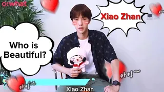 Wang Yibo Said Xiao Zhan Is Beautiful! || #wangyibo#xiaozhan#bjyx#yizhan#theuntamed#cdrama#sdc5