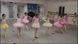 hannah's ballet lesson