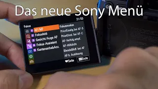 Das neue Sony A7 Menü 📲📸 vorgestellt am Beispiel der Sony A7SIII