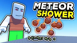 Adding METEORS In My Weird Roblox Simon-Says Game