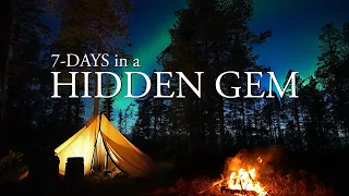 7-Day Wilderness Adventure | Canoeing, Campfire Cooking and Laughs in Swedish Lapland's Hidden Gem