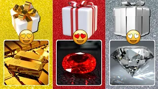 🟨🟥⬜ ESCOLHA seu PRESENTE - ESPECIAL ANO NOVO 🎁 Elige Un Regalo 🍀 Choose your Gift ⭐️