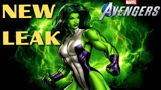 NEW SHE-HULK 2022 MARVEL'S AVENGER LEAK | NEXT AVENGERS DLC CONFIRMED?!