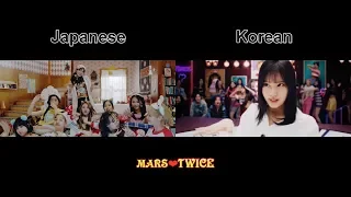 트와이스 TWICE - What is Love? (Korean & Japanese Ver.) MV Comparison【Full HD】