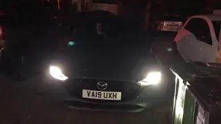 New Mazda 3 2019 At Night