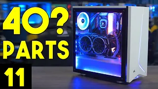 Step By Step Guide To Build A Computer - You Need 40 Parts For A Gaming PC  - Pt 11