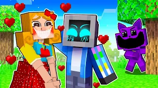 Miss Delight has a CRUSH on TeeVee in Minecraft!