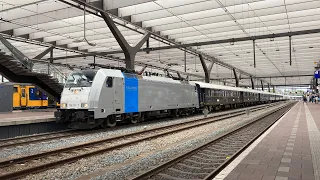 De Venice Simplon-Oriënt-Express reed door Rotterdam Cs onderweg naar Amsterdam Cs , 20/6/2023