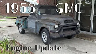 1956 GMC - engine swap #1