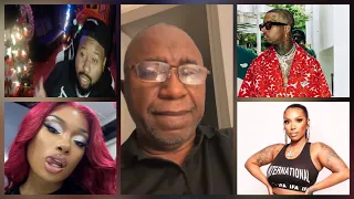 Akademiks talks to Dennis Byron about Megan thee Stallion's testifying on day 2 of Tory Lanez Trial