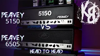 HEAD TO HEAD - Peavey 5150 vs 6505 - Are They Really The Same?!