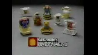 Food Changeables - Happy Meal - TV Toy Commercial - TV Spot - McDonald's - 1980s