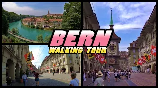 BERN Walking Tour - Switzerland |4k|