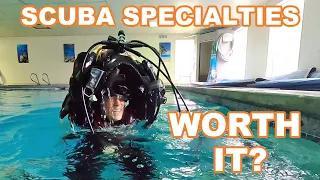 Scuba Diving SPECIALTIES - How did my drysuit course go?
