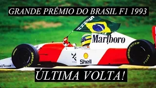 Ayrton Senna 1993 - Gp Brasil (Interlagos) - Última Volta -