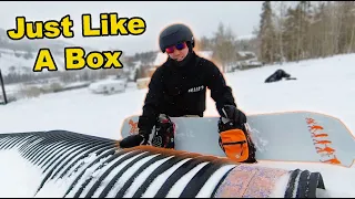 How to Hit a Corrugated Feature on a Snowboard