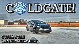 KÄLTE PROBLEM! Cupra Born 77 kWh Winter Mega Test. #elektroauto #electriccar