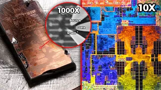 Probing Pi 5 silicon with an Electron Microscope!