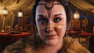 ASMR Goddess of War Visits You Before Battle | Fantasy Roleplay (Soft-Spoken Personal Attention)