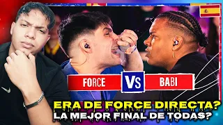 FORCE VS BABY FINAL REGIONAL DE MADRID REDBULL / TONGO A FORCE?