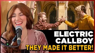 This is ABSURD...AND I LOVE IT! Electric Callboy Vocal Analysis by Pop Singer / Vocal Coach