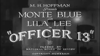 Officer 13 (1932) Pre-code crime film