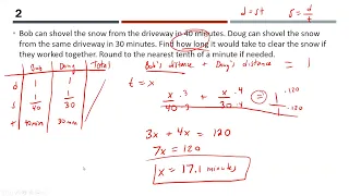 Math 30-2 - Rational Expressions Review