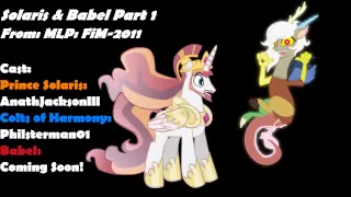 Return to Harmony: Princess Celestia and Discord (Colt Version)