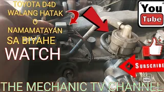 (TOYOTA D4D)ENGINE LOW POWER OR BIGLANG NAMAMATAY MAKINA/ BASIC PARTS NA DAPAT NATIN TIGNAN/PALITAN