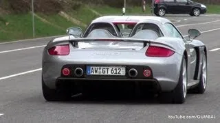 Porsche Carrera GT - Start up & Revs!