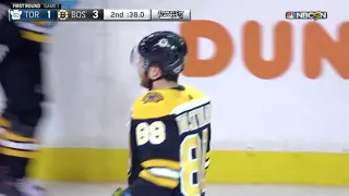 David Pastrnak Goal vs TOR 04-12-2018